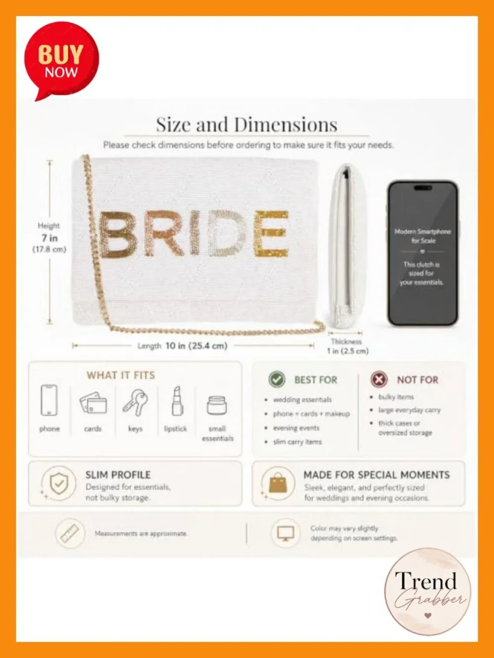 Beaded Clutch Purse Evening Bag with Chain Bridal Wedding Accessory